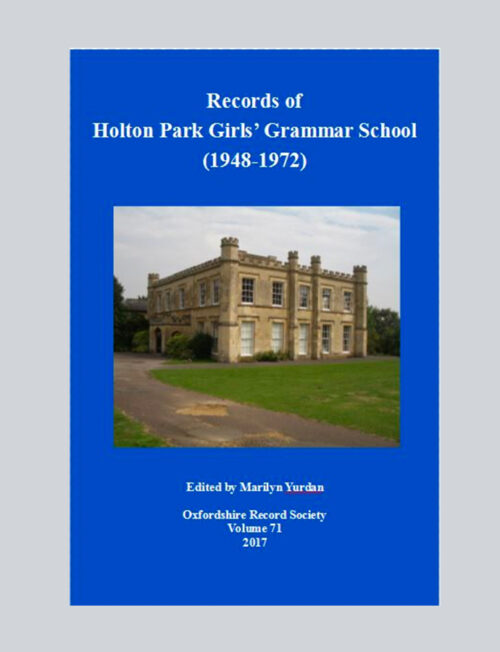 Records of Holton Park Girls’ Grammar School (1948-1972)